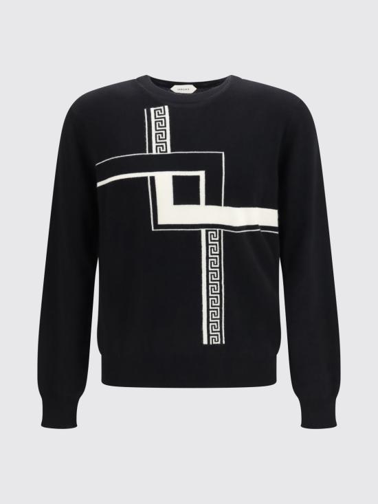 26FW 베르사체 스웨터 10267971A19057 1B000 Black - VERSACE