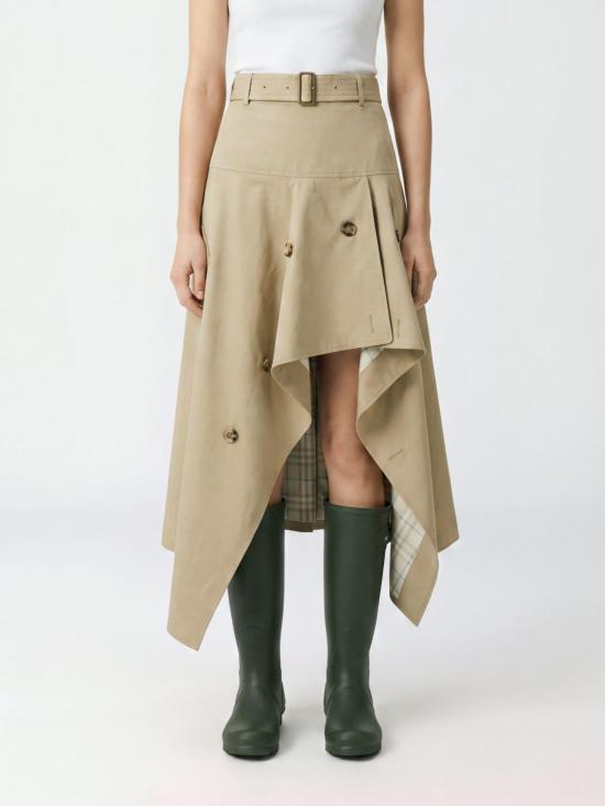26FW 버버리 롱 스커트 8127157 Beige