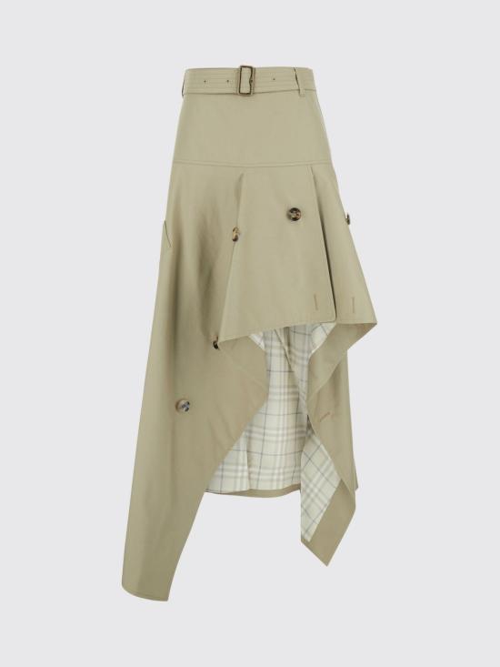 26FW 버버리 롱 스커트 8127157 Beige - BURBERRY