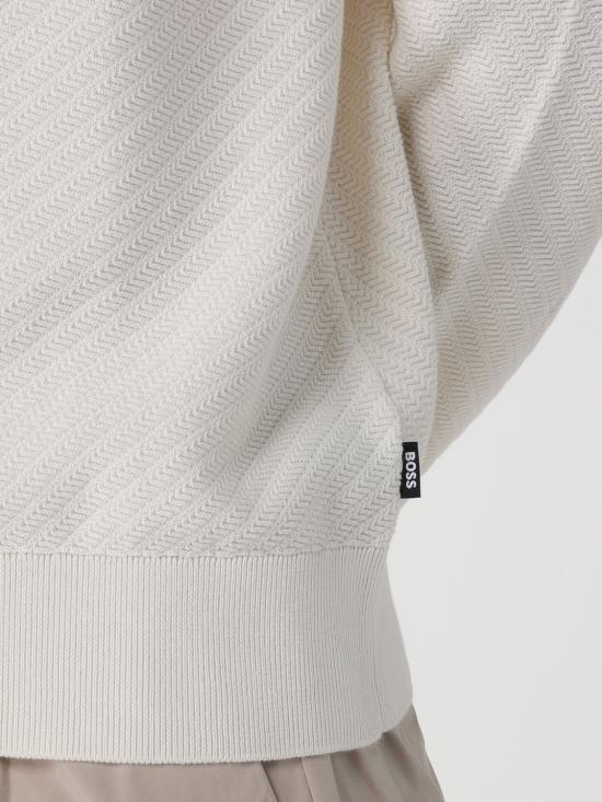 26FW 보스 스웨터 50565565 118 White - BOSS