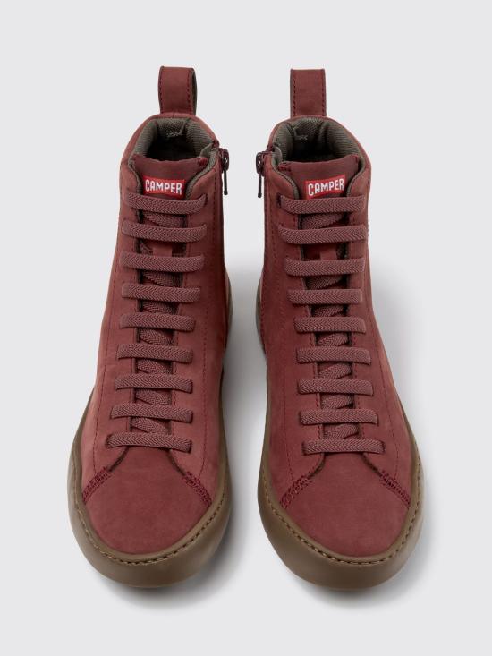 26SS 캠퍼 페우 투어링 부츠 K400817 004 PEU TOURING 0 Burgundy - CAMPER