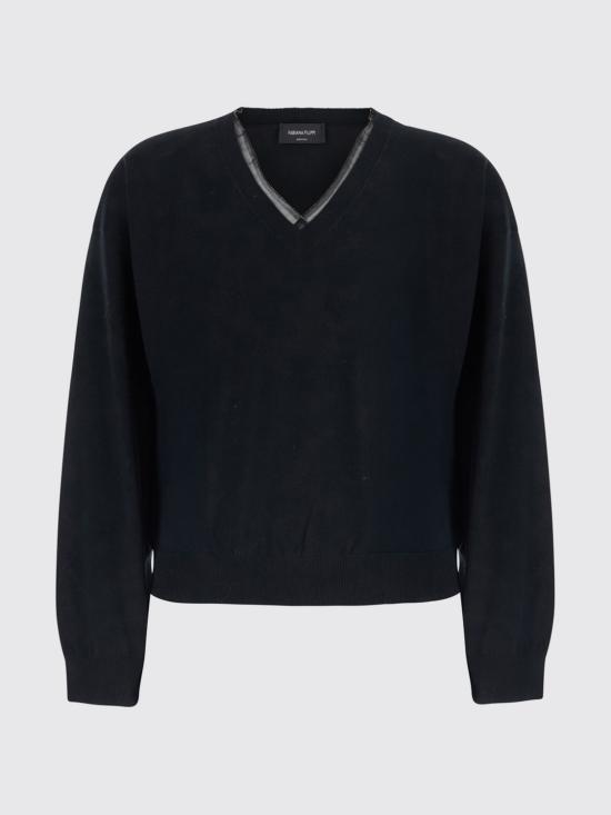 26FW 파비아나 필리피 스웨터 MAD216F035L930 825 Black - FABIANA FILIPPI