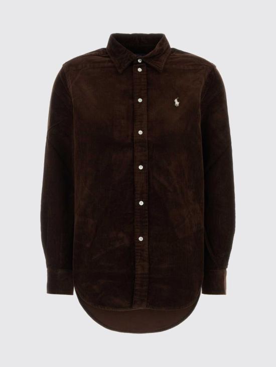 26FW 폴로 랄프로렌 셔츠 211A93203 009 Brown - POLO RALPH LAUREN