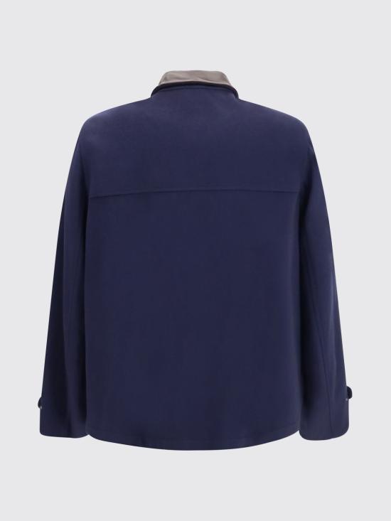 26FW 브루넬로 쿠치넬리 코트 MV4676382 C006 Navy - BRUNELLO CUCINELLI