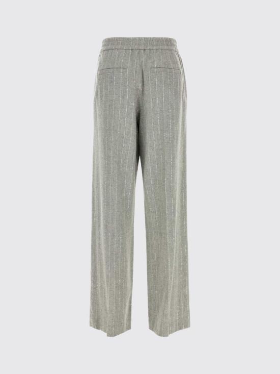 26FW 브루넬로 쿠치넬리 스트레이트 팬츠 MG576P9354 C300 Grey - BRUNELLO CUCINELLI