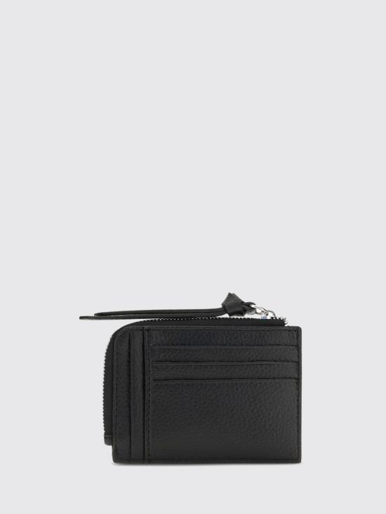 26FW 비비안웨스트우드 ORB 빈티지 레더 카드 지갑 54020016US000D N403 Black - VIVIENNE WESTWOOD