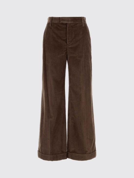 26FW 브루넬로 쿠치넬리 스트레이트 팬츠 MA180P8492 C9812 Brown - BRUNELLO CUCINELLI