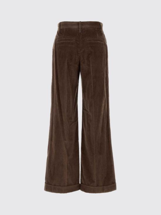 26FW 브루넬로 쿠치넬리 스트레이트 팬츠 MA180P8492 C9812 Brown - BRUNELLO CUCINELLI