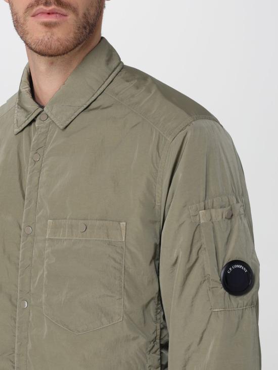 26FW 씨피 컴퍼니 긴팔 셔츠 21CMKN707A110149A 978 Grey - C.P. COMPANY