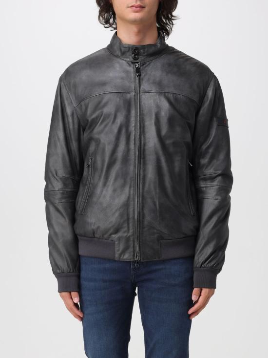 26FW 페트레이 가죽 자켓 PEU563299012331 NER Black