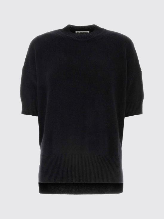 26FW 질샌더 스웨터 J02GP0014J13206 001 Black - JIL SANDER