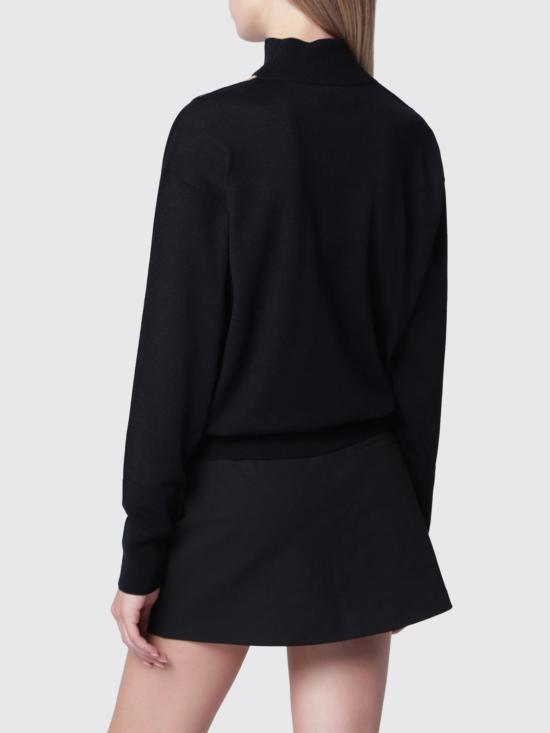 26FW 쿠레쥬 스웨터 326MPU281FI0085 9999 Black - COURREGES