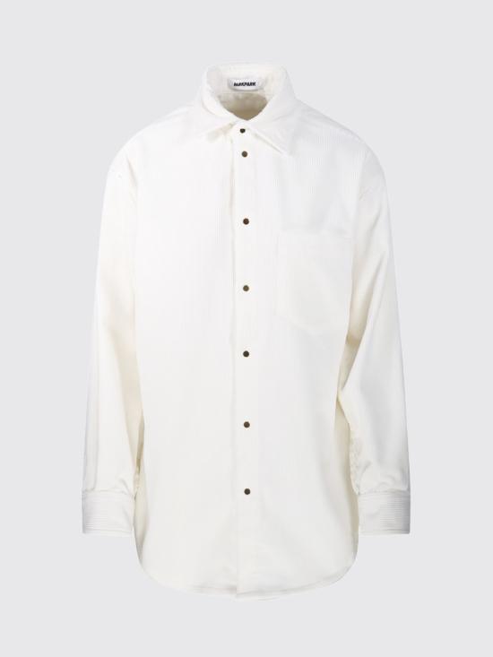 26FW 다크파크 셔츠 WSH04FAC195 0001 White - DARKPARK