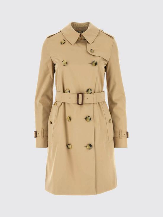 26FW 버버리 미드랭스 켄싱턴 헤리티지 트렌치 코트 8079411 Honey - BURBERRY