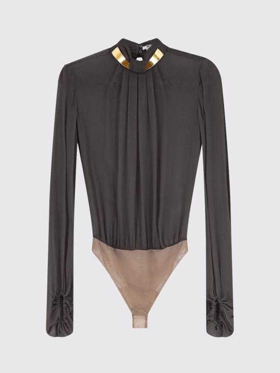 26FW 엘리자베타프랜치 탑 CB00766E2 110 Black - ELISABETTA FRANCHI