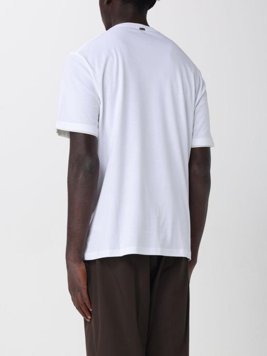 26FW 에르노 반팔 티셔츠 JG00031UR52052 1000 White - HERNO