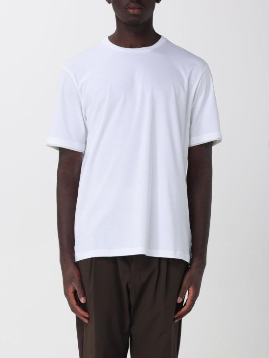 26FW 에르노 반팔 티셔츠 JG00031UR52052 1000 White