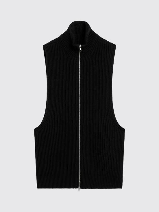 26FW MM6 메종마르지엘라 베스트 S52FB0106M13286 900 Black - MM6 MAISON MARGIELA