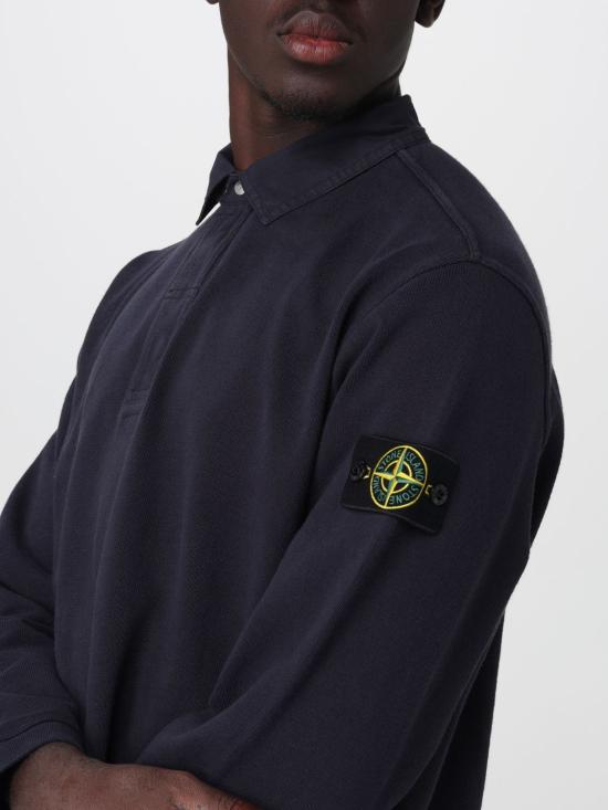 26FW 스톤 아일랜드 폴로 티셔츠 6100001S0406 V002A Blue - STONE ISLAND