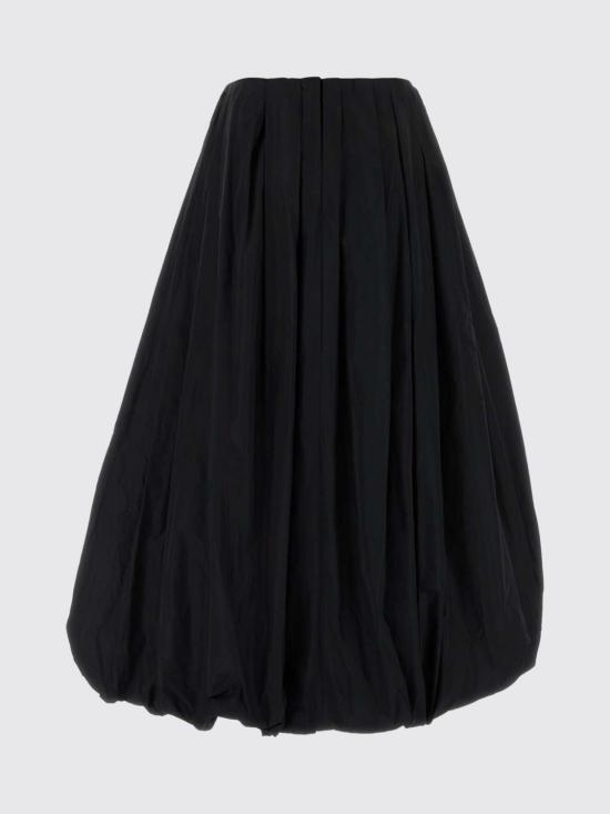 26FW 질샌더 롱 스커트 J03MA0343J70005 001 Black - JIL SANDER