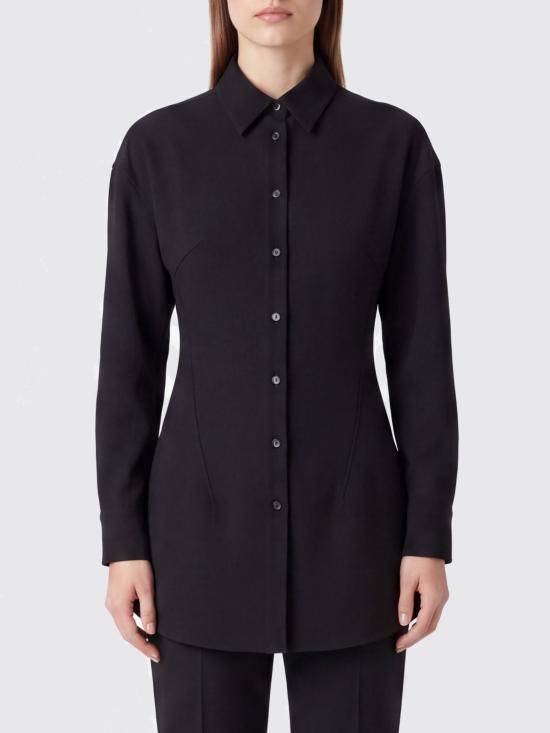 26FW 질샌더 셔츠 J03DL0236J40399 001 Black