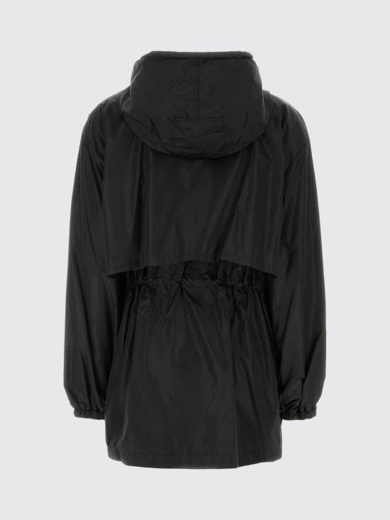 26FW 버버리 웨이스트 스트링 후드 자켓 8113522 Black - BURBERRY