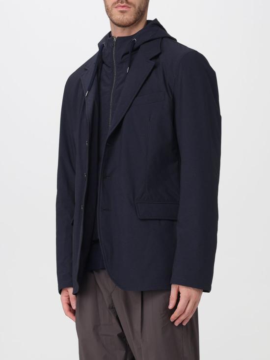 26FW 에르노 스트레치 컴포트 나일론 리조트 블레이저 GA00018UR12742S 9200 Navy - HERNO