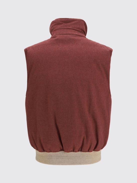 26FW 브루넬로 쿠치넬리 베스트 MM4701624 CEY82 Red - BRUNELLO CUCINELLI