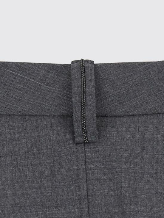 26FW 브루넬로 쿠치넬리 롱 스커트 M0W07G3951 C010 Grey 1 - BRUNELLO CUCINELLI