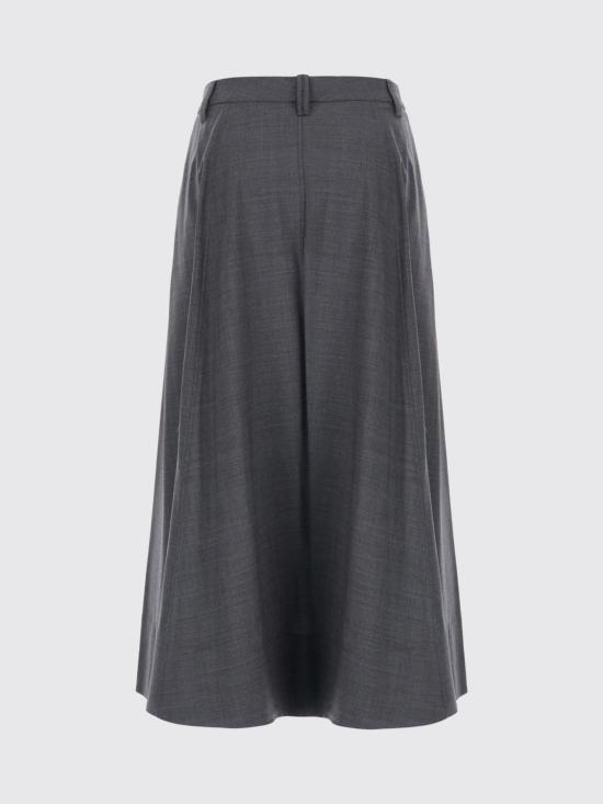 26FW 브루넬로 쿠치넬리 롱 스커트 M0W07G3951 C010 Grey 1 - BRUNELLO CUCINELLI