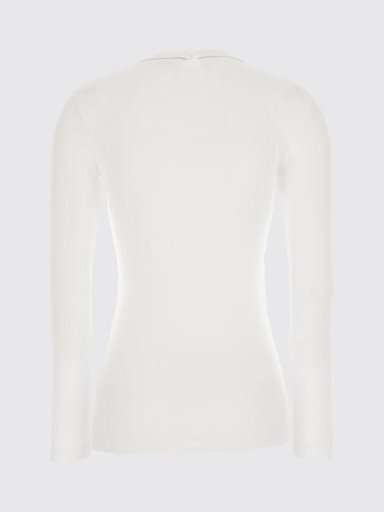 26FW 브루넬로 쿠치넬리 긴팔 티셔츠 MPTC8BJ300 C159 White - BRUNELLO CUCINELLI