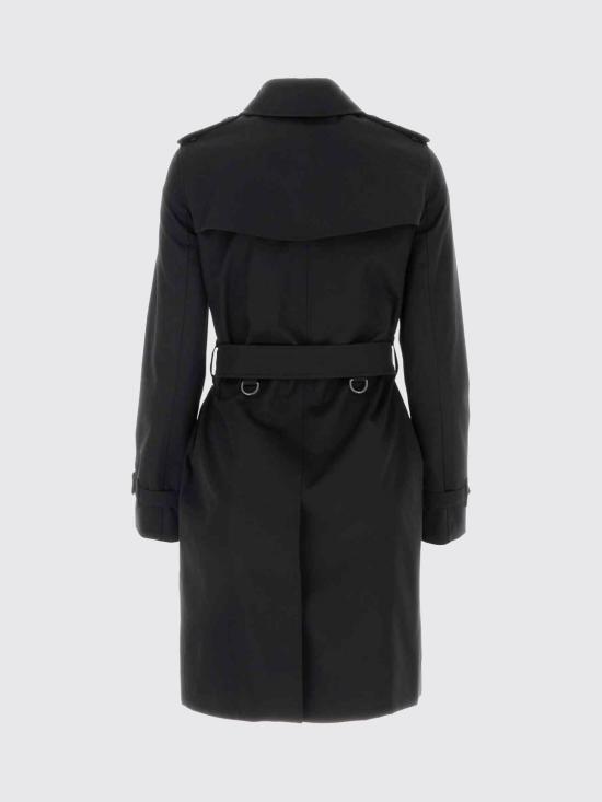 26FW 버버리 벨티드 트렌치 코트 8079409 Black - BURBERRY