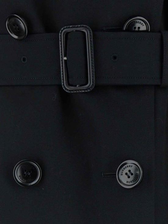 26FW 버버리 롱 켄싱턴 헤리티지 트렌치코트 8079412 Black - BURBERRY