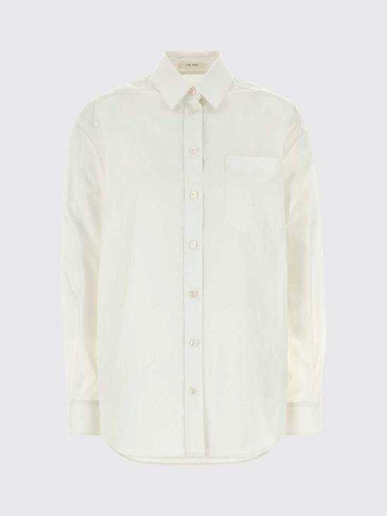 26FW 더로우 가비나 셔츠 10477W4280 VWH White - THE ROW