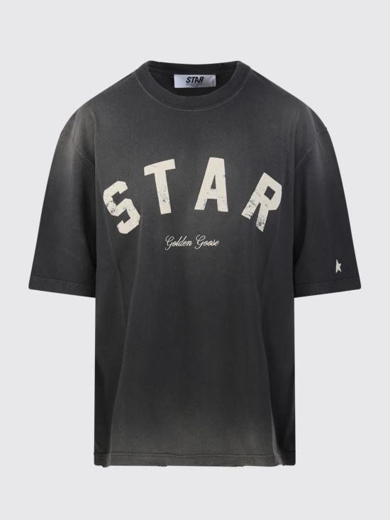 26FW 골든구스 반팔 티셔츠 GUP01873P00241960666 Black - GOLDEN GOOSE