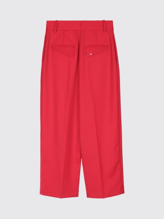 26FW 엘리자베타프랜치 스트레이트 팬츠 PA18466E2 CG5 Red - ELISABETTA FRANCHI