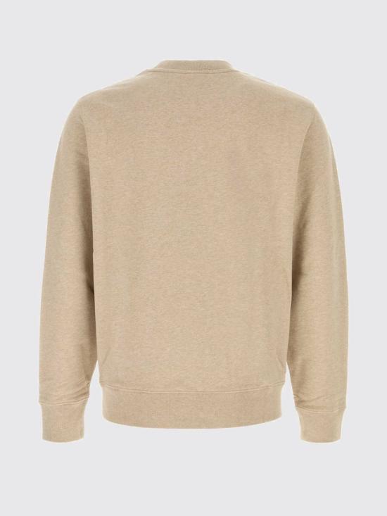 26FW 메종키츠네 폭스 헤드 레귤러 폴로 티셔츠 PM00303KM0340 0604 Beige - MAISON KITSUNE