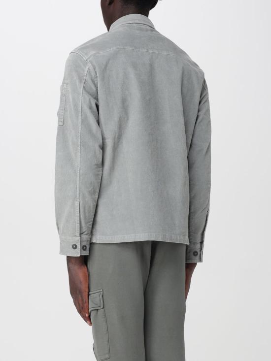 26FW 씨피 컴퍼니 셔츠 21CMSH147A006410O 936 Grey - C.P. COMPANY