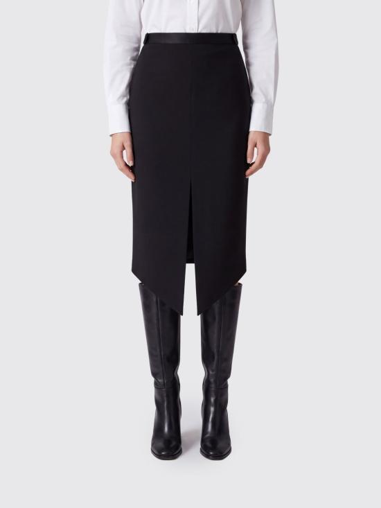 26FW 톰포드 미디 스커트 GC5852FAX1667 NAA Black