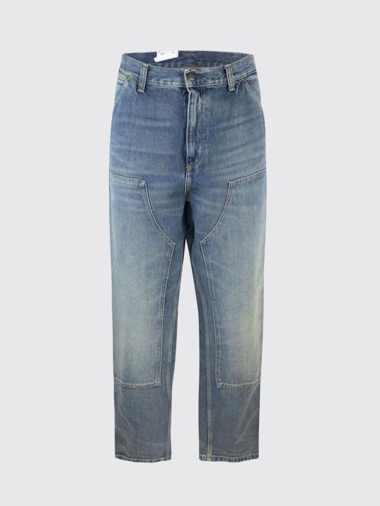 26FW 칼하트 WIP 스미스 데님 더블 니 팬츠 I032699 014Q Blue - CARHARTT WIP