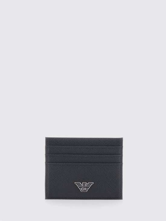 26FW 엠포리오 아르마니 카드지갑 Y4R173Y138E 81072 Black