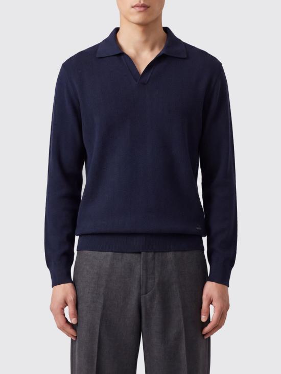 26FW 브룩스 필드 스웨터 203HK031 0176 Navy