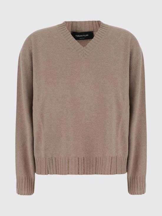 26FW 파비아나 필리피 스웨터 MAD216F015M281 0165 Beige - FABIANA FILIPPI