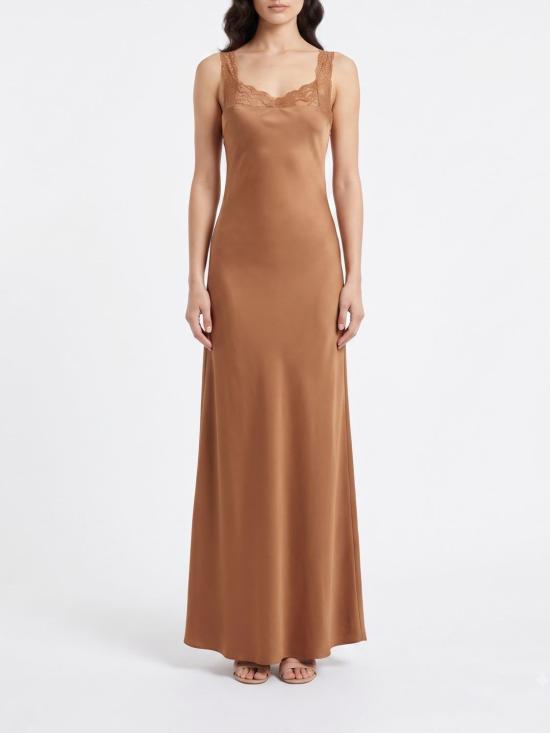 26FW 포르테포르테 롱 원피스 15070MYDRESS 2010 Brick Red