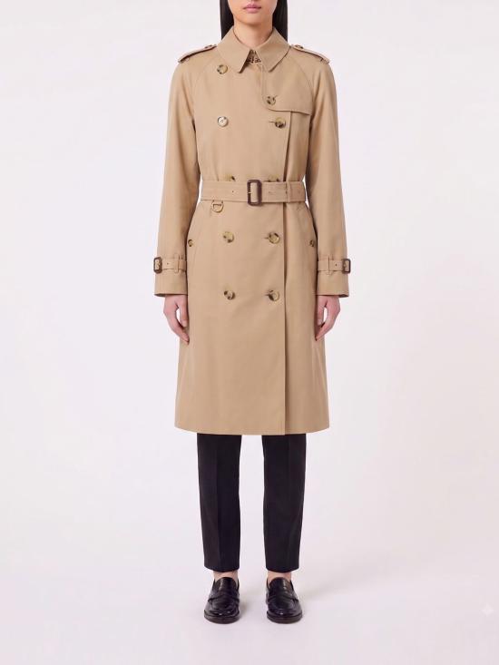 26FW 버버리 미드 렝스 켄싱턴 헤리티지 트렌치 코트 8117243 Beige