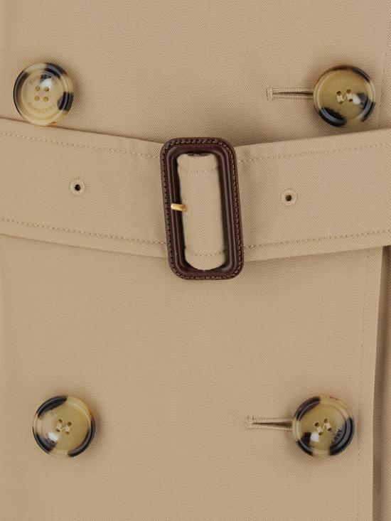 26FW 버버리 미드 렝스 켄싱턴 헤리티지 트렌치 코트 8117243 Beige - BURBERRY