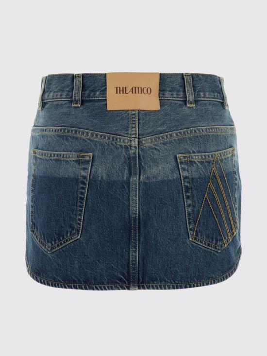 26FW 디 아티코 데님 스커트 261WCR00164DDD120SD 257 Blue - THE ATTICO