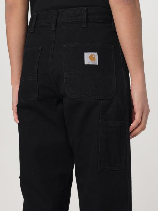 26FW 칼하트 WIP 스미스 데님 싱글 니 팬츠 I032024 8902 BLACK DOM - CARHARTT WIP