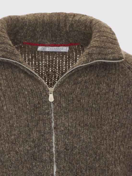 26FW 브루넬로 쿠치넬리 스웨터 MET302116 C2559 Brown - BRUNELLO CUCINELLI