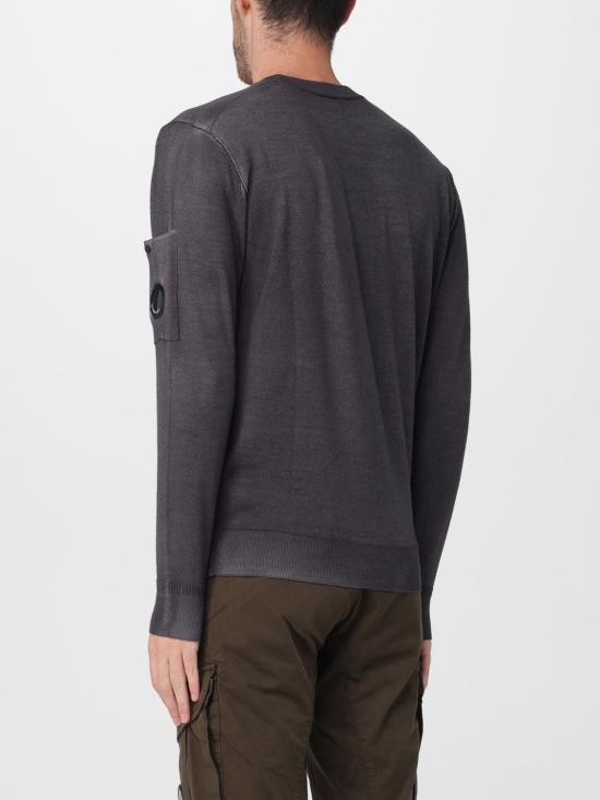 26FW 씨피 컴퍼니 스웨터 21CMKN046A003247S R90 Black - C.P. COMPANY